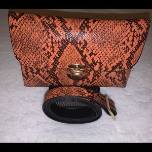 Snake skin Fanny